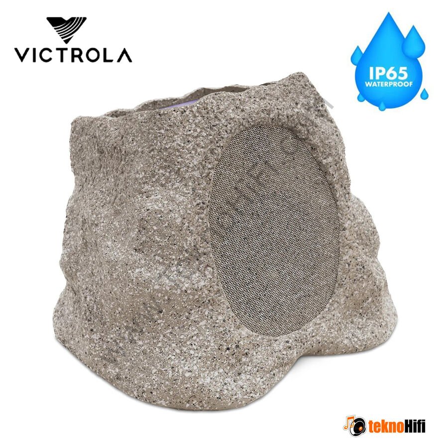 Victrola Kablosuz Bluetooth'lu Şarjlı Kaya Hoparlör