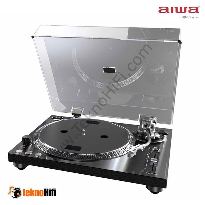 Aiwa APX-1200BT/BK Bluetooth ve USB'li Profesyonel Pikap