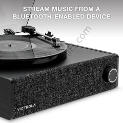 Victrola Eastwood Bluetooth'lu Hoparlörlü Pikap 'Black'