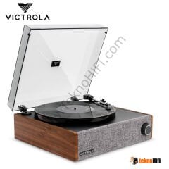 Victrola Eastwood Bluetooth'lu Hoparlörlü Pikap 'Walnut'