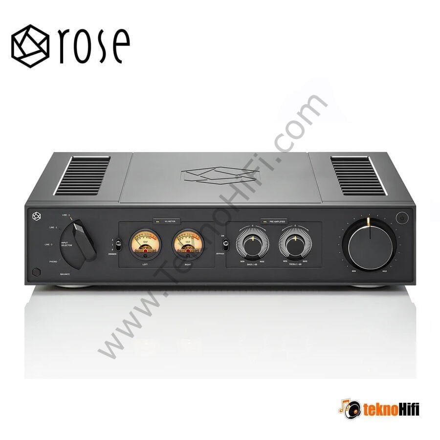Rose RA280 D Class Entegre Amplifikatör Siyah