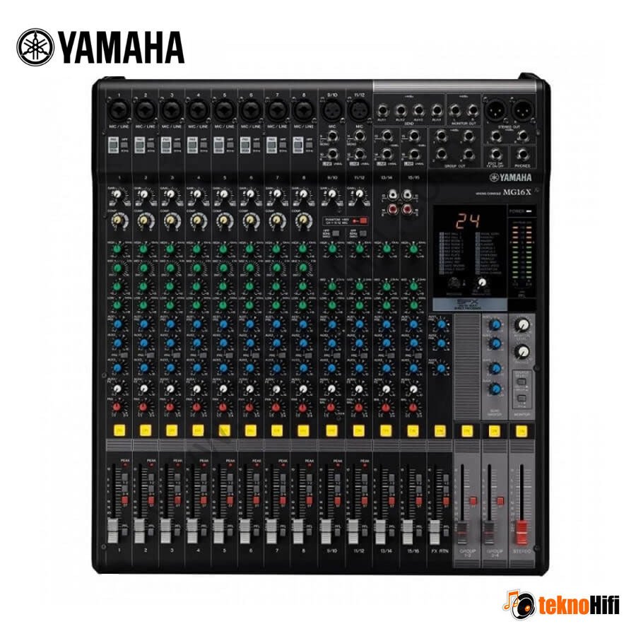 Yamaha MG16X CV 16 Kanal Analog Mikser