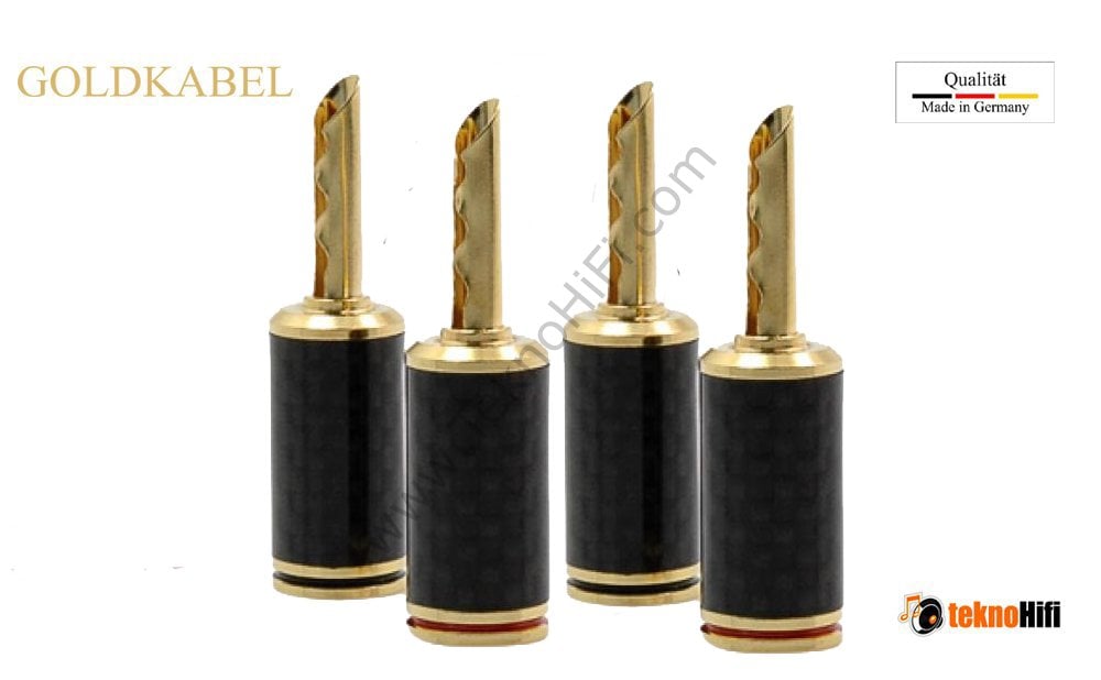 GoldKabel Edition Hohl - Banana Gold '4'lü Set'