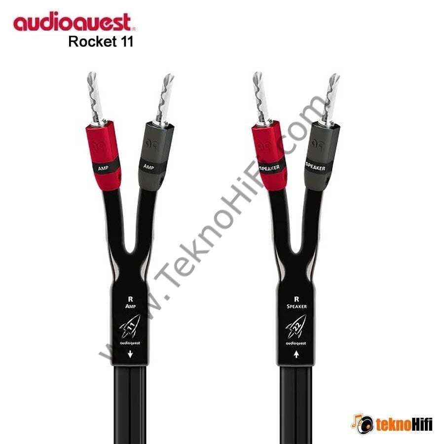 Audioquest Rocket 11 Banana Hoparlör Kablosu '2 x 2,5 Metre'