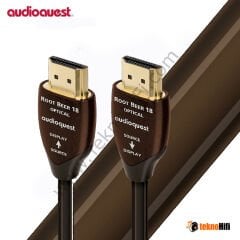 Audioquest Root Beer 18Gbps Optical Active HDMI 2.0b Kablo '15 Metre'