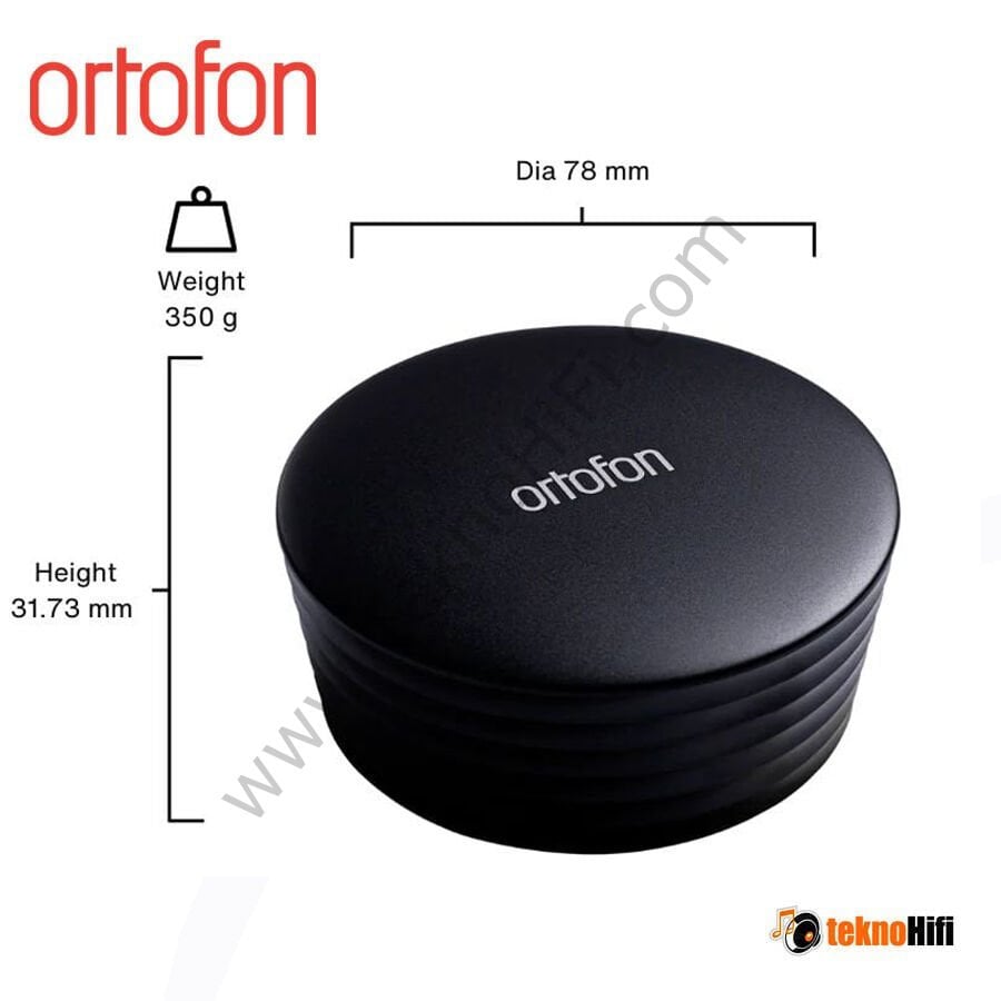 Ortofon Plak Stabilizatörü / Plak Ağırlığı 350 Gr. 'Siyah'