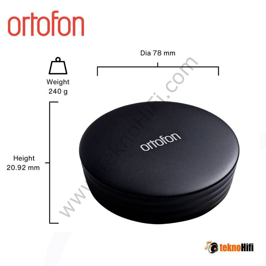 Ortofon Plak Stabilizatörü / Plak Ağırlığı 240 Gr. 'Siyah'