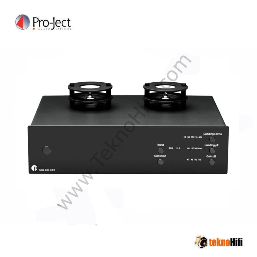 Pro-Ject Tube Box S3 B Balanced Phono Tube Pre-amplifier
