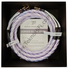 QED QE-1482 GENESIS SILVER SPIRAL Hoparlör kablosu 2 x 2,5 Metre