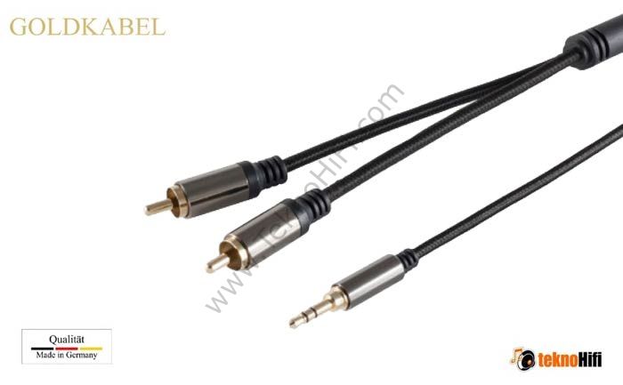 Black Connect PHC Black Klinke - Cinch 1,50 Metre '3,5 mm - RCA'