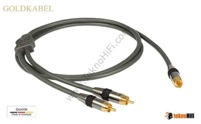 GoldKabel Profi Subwoofer MKII 2,50 mt Subwoofer kablosu