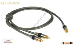 GoldKabel Profi Subwoofer MKII 2,50 mt Subwoofer kablosu