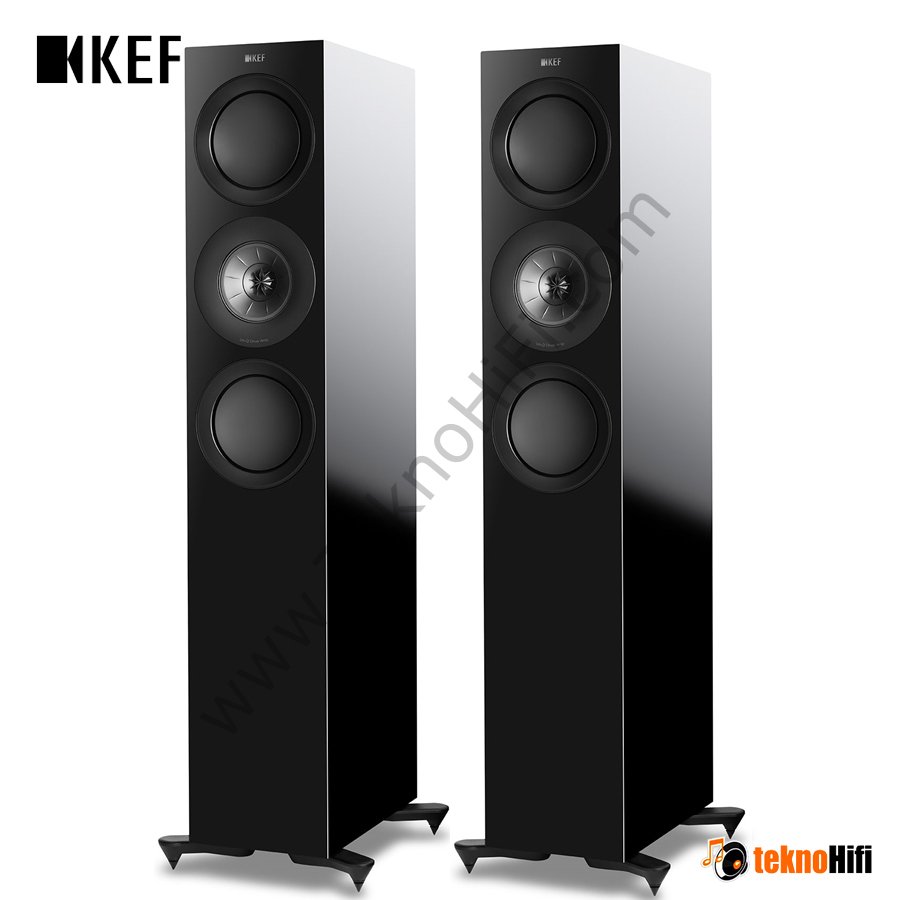 KEF R7 Meta Kule Hoparlör 'Çift' Siyah