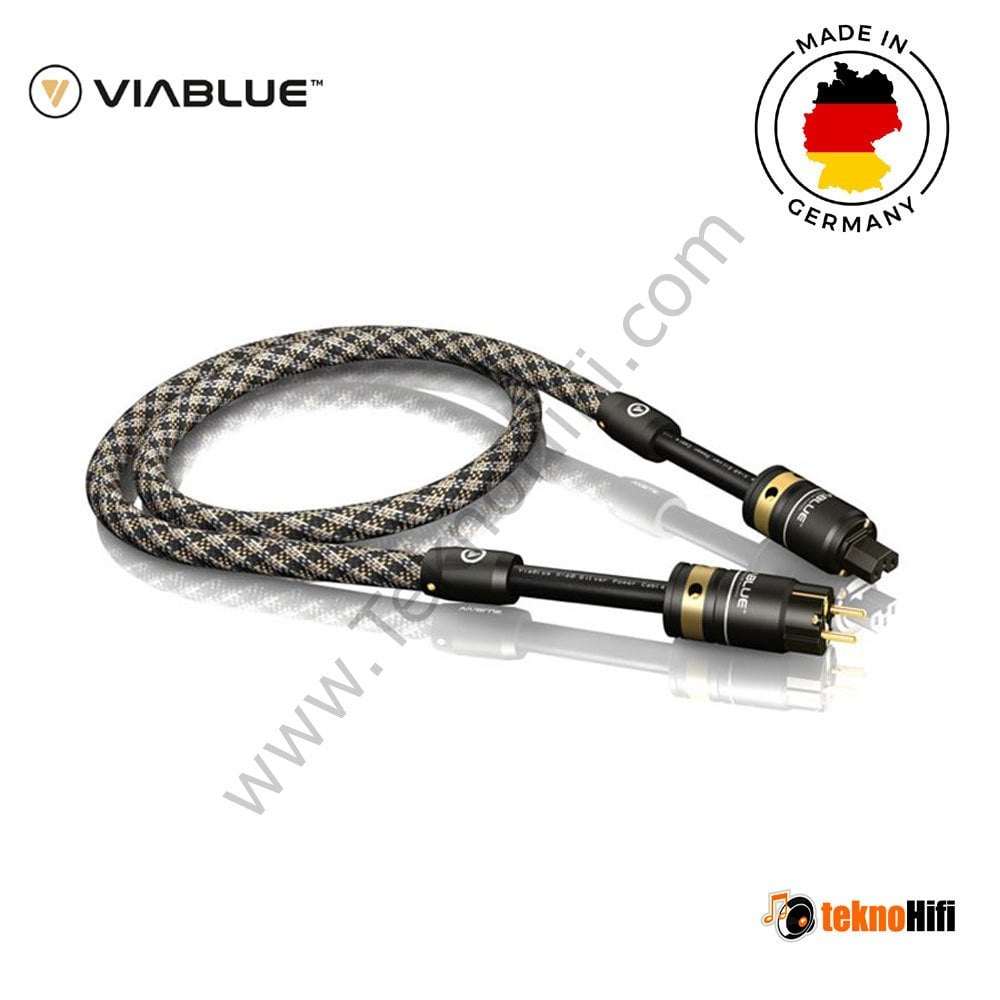 VIABLUE X-60 Gümüş Güç Kablosu