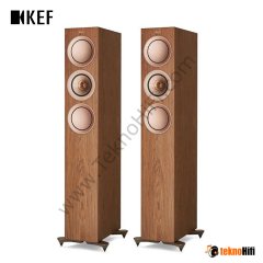 KEF R5 Meta Kule Hoparlör 'Çift' Ceviz