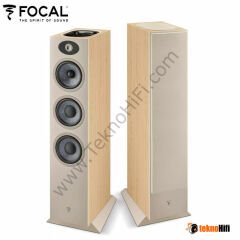 Focal Theva No3-D  Dolby Atmos Kule Hoparlör Açık Ahşap