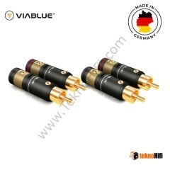VIABLUE T6S RCA XL Fiş '4'lü Set'