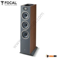 Focal Theva No3-D  Dolby Atmos Kule Hoparlör Koyu Ahşap