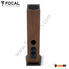 Focal Theva No3-D  Dolby Atmos Kule Hoparlör Koyu Ahşap