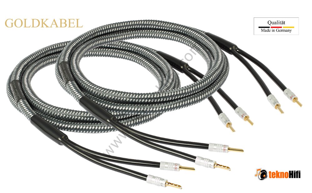 GoldKabel Edition Chorus Single-Wire 2 x 2,50 mt Hoparlör Kablosu