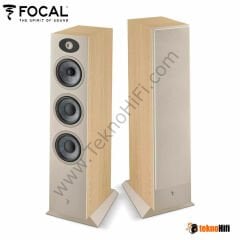 Focal Theva No3 Kule Hoparlör Açık Ahşap