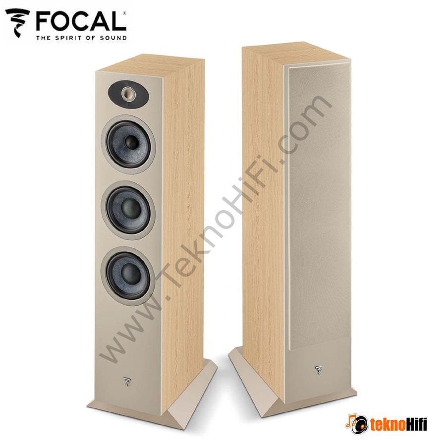 Focal Theva No2 Kule Hoparlör Açık Ahşap
