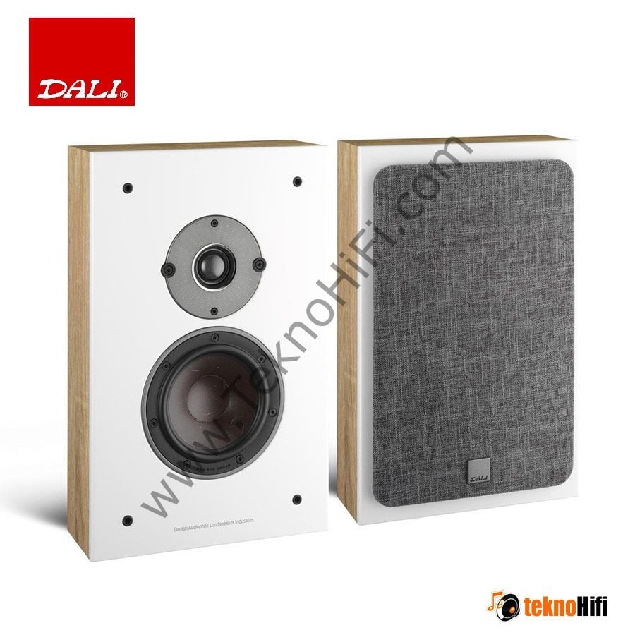 Dali OBERON ON WALL C Kablosuz Aktif Duvar Hoparlörü Açık meşe