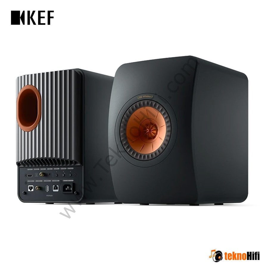 KEF LS50 Wireless II HiFi Hoparlör Seti Siyah