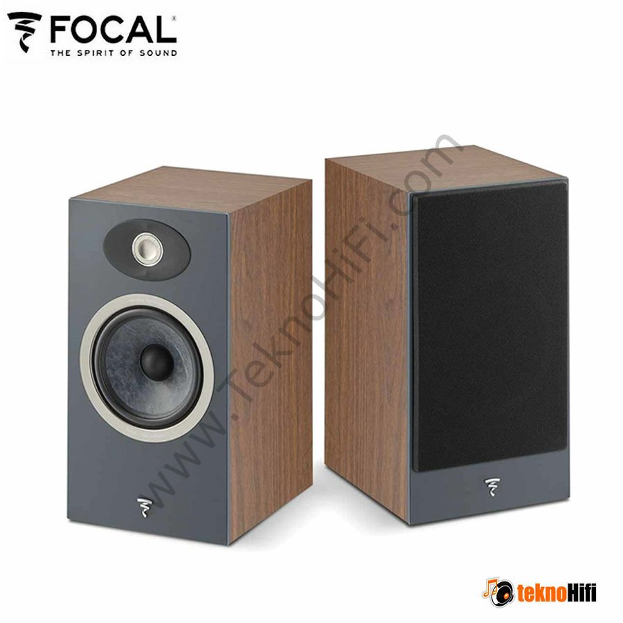 Focal Theva No1 Raf Tipi Hoparlör Koyu Ahşap