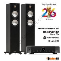 Monitor Audio & Marantz Dünya Kupası Paketi - Stereo performans Seti