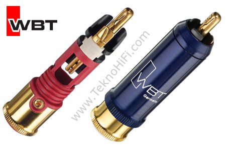 WBT-0110 Cu RCA Konnektörü 'Adet'