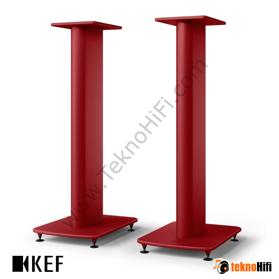 KEF S2 Stand (KEF LS50 Wireless II ve LS50 Meta için) 'Çift' Kırmızı