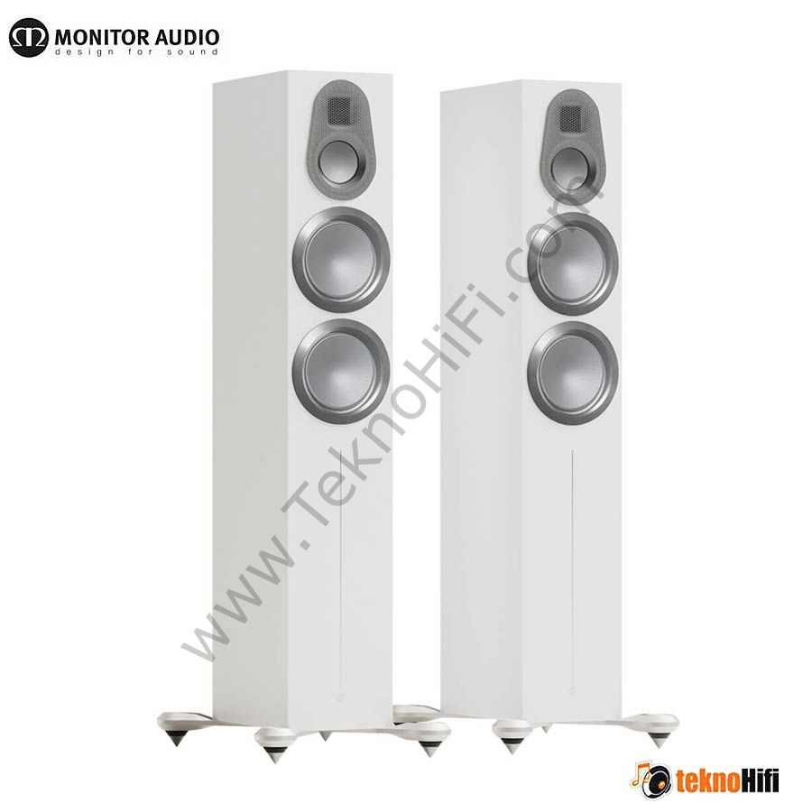 Monitor Audio Gold 300 6G Kule Hoparlör 'Çift' Satin White