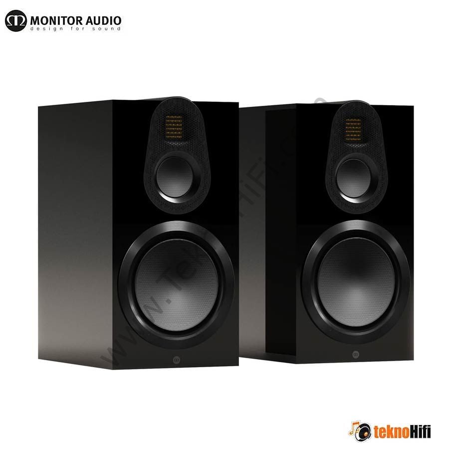 Monitor Audio Gold 100 6G Raf tipi Hoparlör 'Çift' Black High Gloss