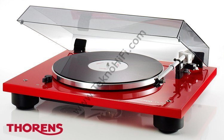Thorens TD 206 Pikap 'TP90 + TAS267' Kırmızı