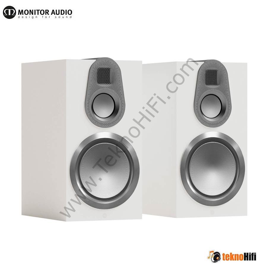 Monitor Audio Gold 100 6G Raf tipi Hoparlör 'Çift' Satin White