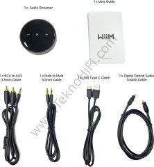 WiiM Mini Yüksek Çözünürlüklü Ses Aktarıcı