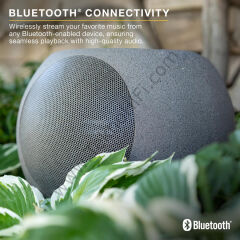 Victrola ZEN Bluetooth'lu Şarj ve Solar'lı Bahçe Hoparlörü