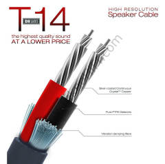 DH Labs T-14 Hoparlör Kablosu 2x2.50 Metre