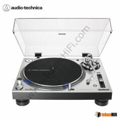 Audio-Technica AT-LP140XP Profesyonel Direct Drive Manuel Pikap 'Silver'