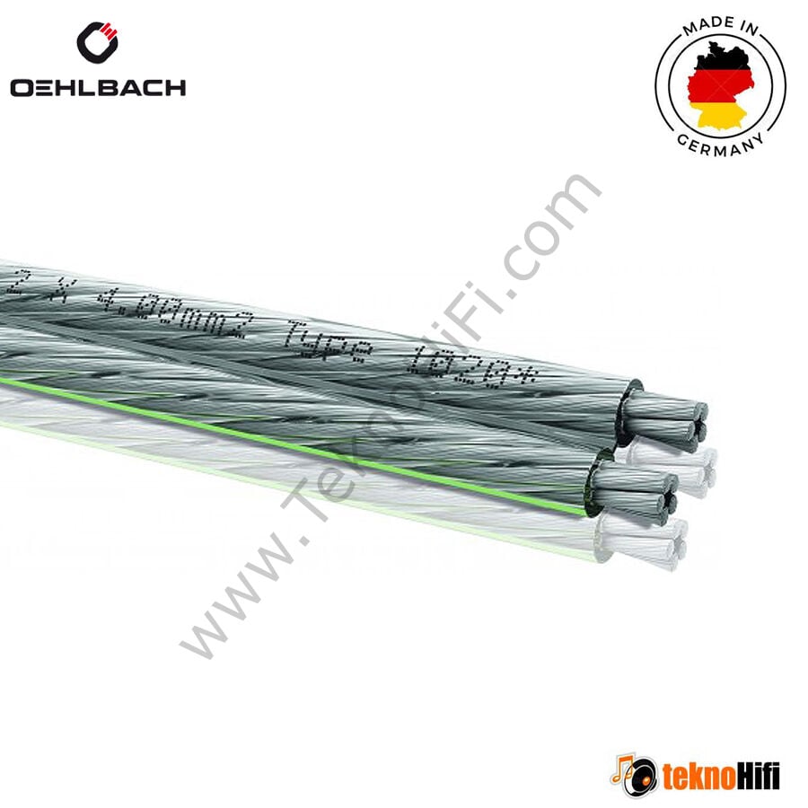 Oehlbach Silverline 40  2 x 4 mm Gümüş Hoparlör kablosu