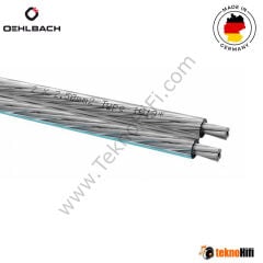 Oehlbach Silverline 25  2 x 2,5 mm Gümüş Hoparlör kablosu