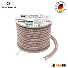 Oehlbach SP 25 2x2,50mm² 10 Metre Hoparlör kablosu