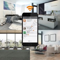 Lithe Audio 6610  Wi-Fi / Network / Airplay Çok Odalı Aktif Tavan Hoparlörü (Çift - Aktif/pasif)