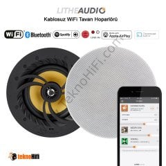 Lithe Audio 6610  Wi-Fi / Network / Airplay Çok Odalı Aktif Tavan Hoparlörü (Çift - Aktif/pasif)