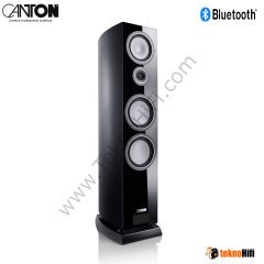 Canton SMART VENTO 9 S2 Bluetooth Aktif Kule Hoparlör 2 x 600W Black High Gloss