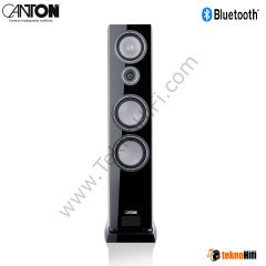 Canton SMART VENTO 9 S2 Bluetooth Aktif Kule Hoparlör 2 x 600W Black High Gloss