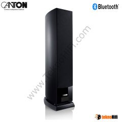 Canton SMART VENTO 9 S2 Bluetooth Aktif Kule Hoparlör 2 x 600W Black High Gloss
