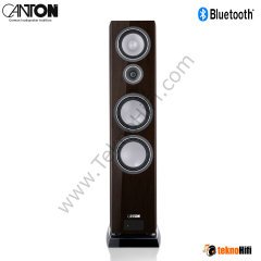 Canton SMART VENTO 9 S2 Bluetooth Aktif Kule Hoparlör 2 x 600W Walnut Dark High Gloss