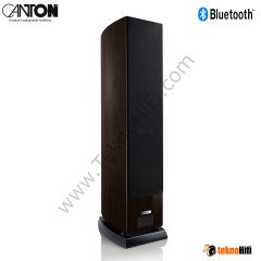 Canton SMART VENTO 9 S2 Bluetooth Aktif Kule Hoparlör 2 x 600W Walnut Dark High Gloss